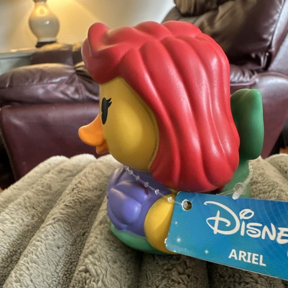 Little‎ Mermaid Ariel Disney Princess Character Rubber Duck Ducks Jeep Duckie - Picture 4 of 8